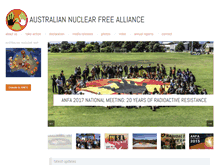 Tablet Screenshot of anfa.org.au